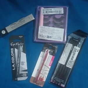 Makeup Set with Eyeliner and Lashes